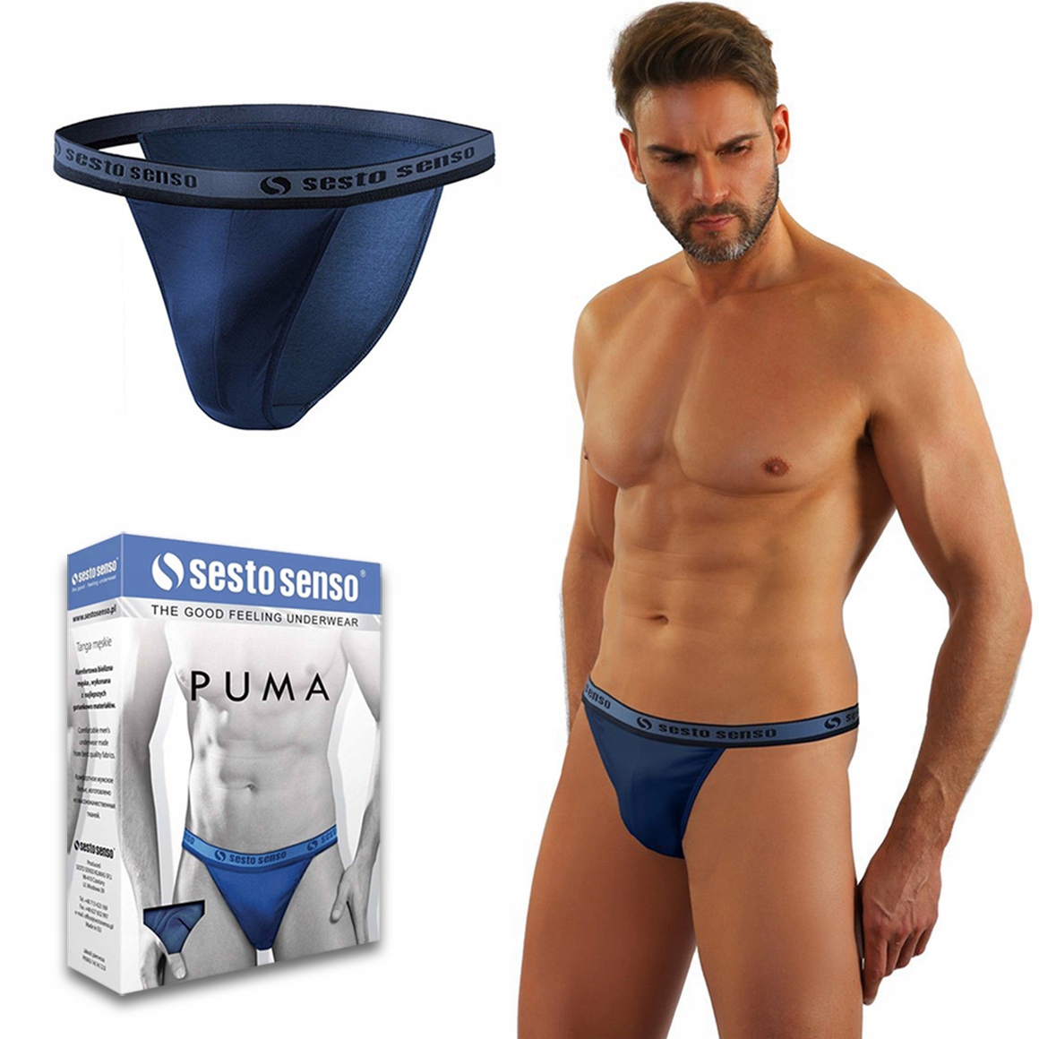 

Sesto Senso Puma slipy męskie tanga - XL