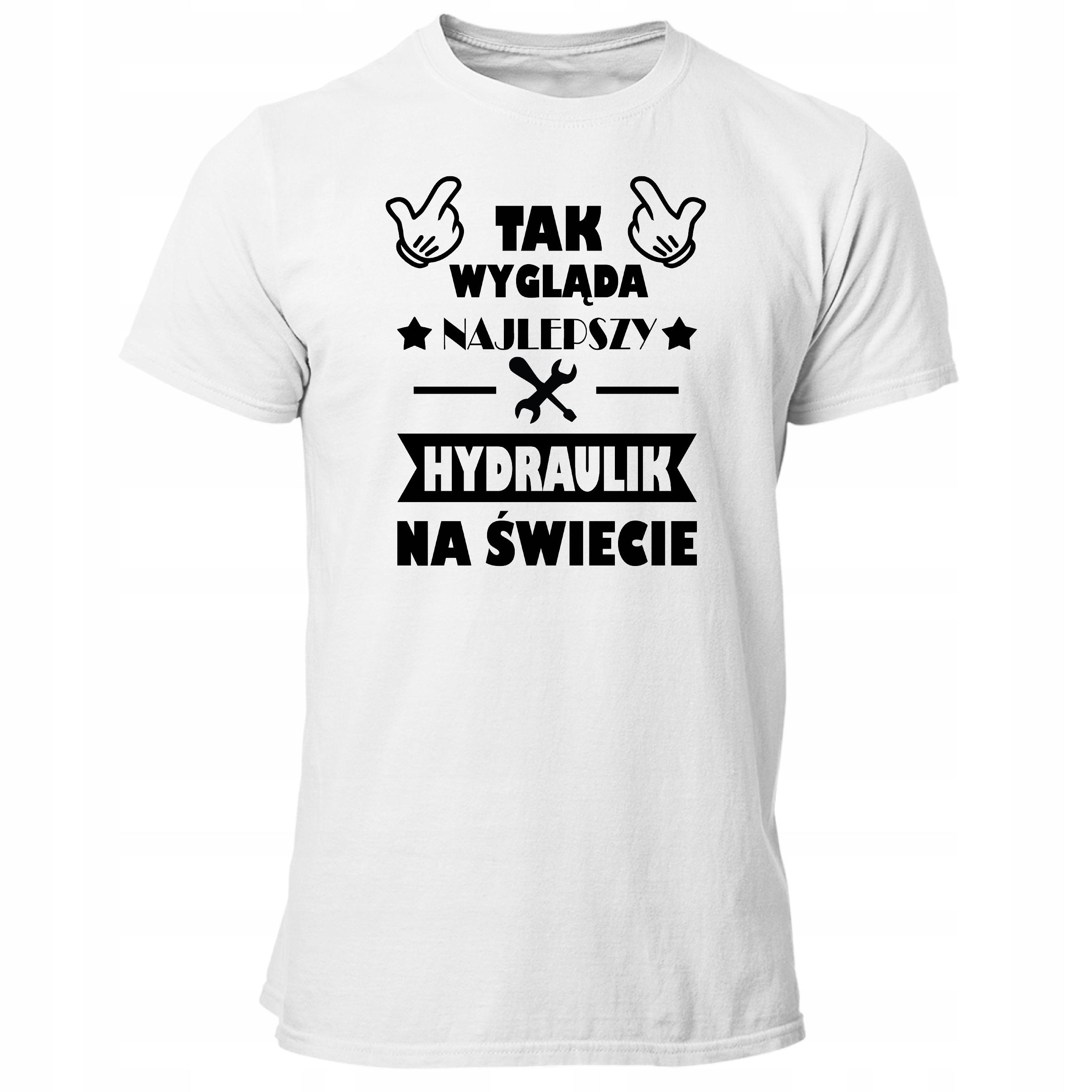 

Koszulka Męska Tak Wygląda Najlepszy Hydraulik Hit