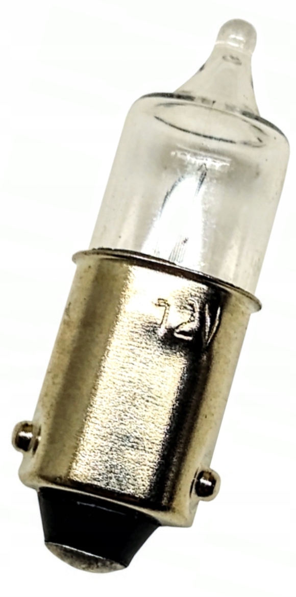 2SZT Żarówka BAX9S 12V 4W Asymetryczne Piny