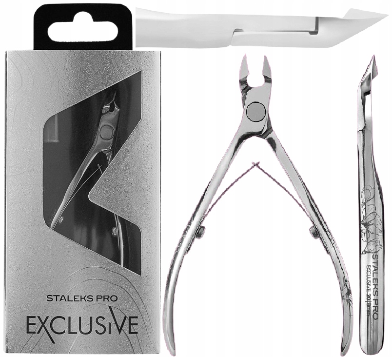 Profesionální kleště na kůži Exclusive 20 8 mm (Magnolie) Staleks Trvanlivé