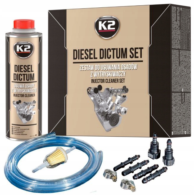

K2 Diesel Dictum Zestaw Do Czyszczenia Wtrysków