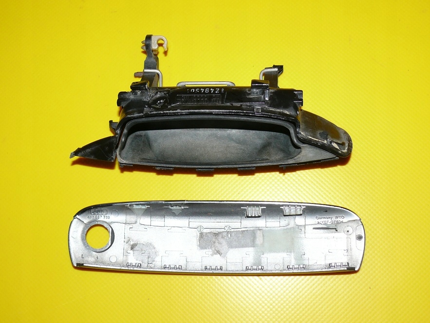 handle exterior door left front AUDI A6 C6 EU 4F1837239 4F0837207 LY7Q
