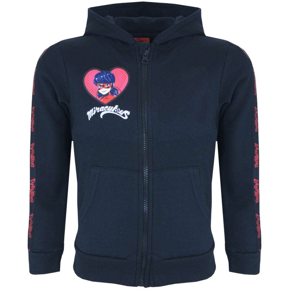 

Bluza Miraculum z kapturem czarna 110