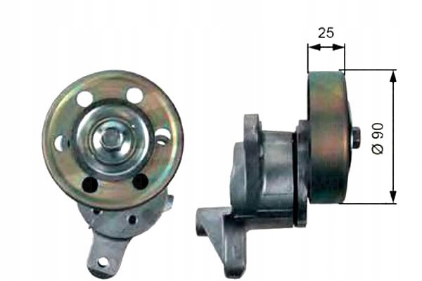 Gates Napínák Řemene Toyota Avensis