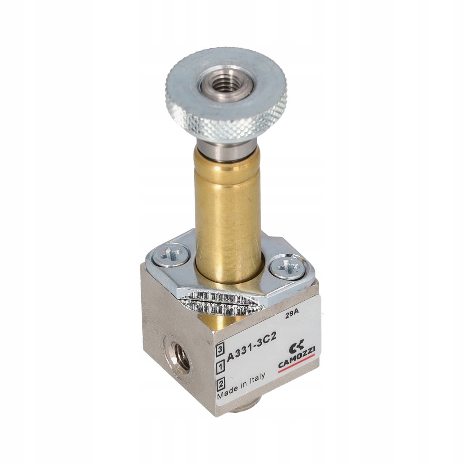 A331-3C2 - Електромагнітний клапан Camozzi 3/2 NC моностабільний M5-G1 / 8