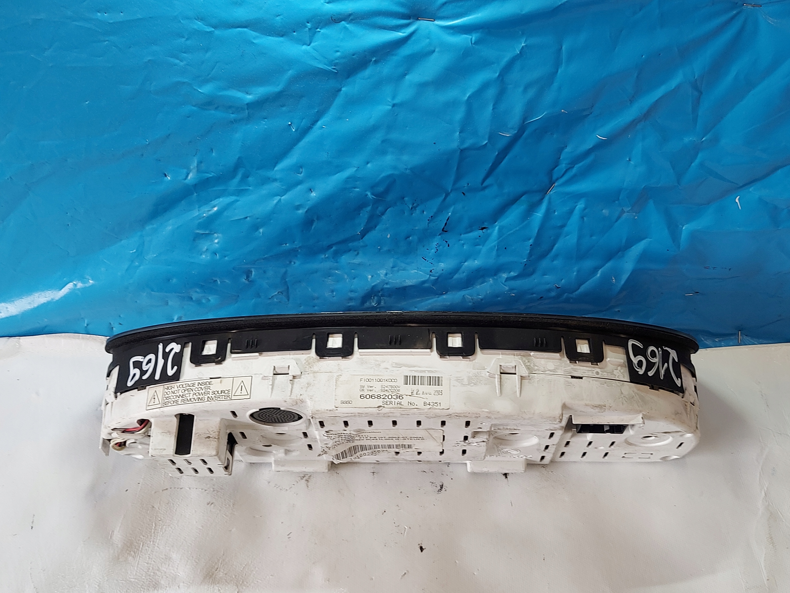 dials clock LANCIA THESIS 60682036