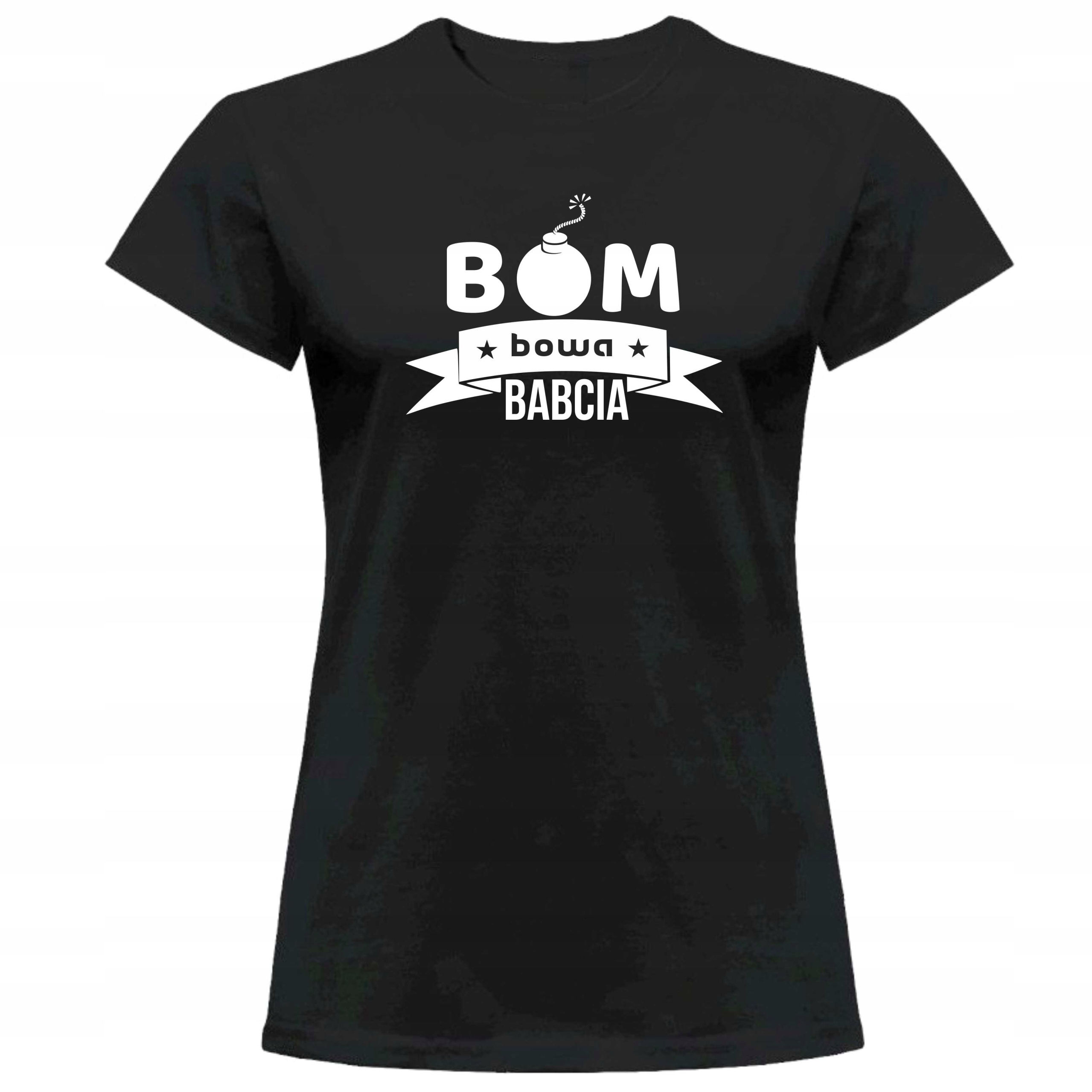 

Prezent Na Dzień Babci Koszulka Bombowa Babcia