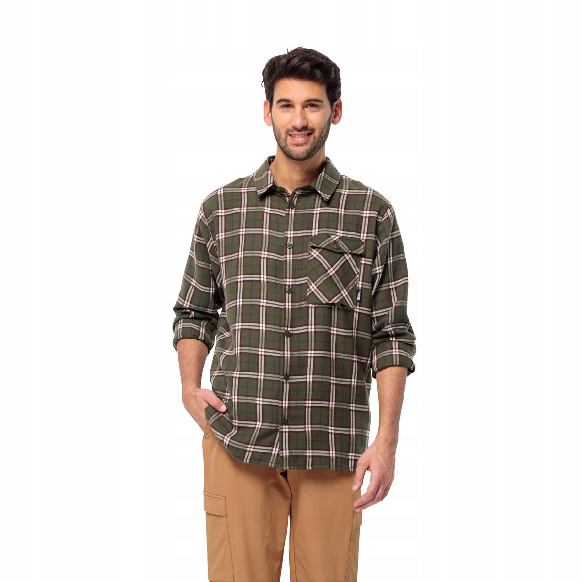 Męska koszula flanelowa Jack Wolfskin Morgenluft Shirt L