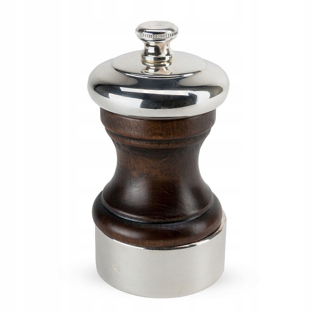 Peugeot Palace mlynček na soľ – drevo a strieborný kov, 10 cm