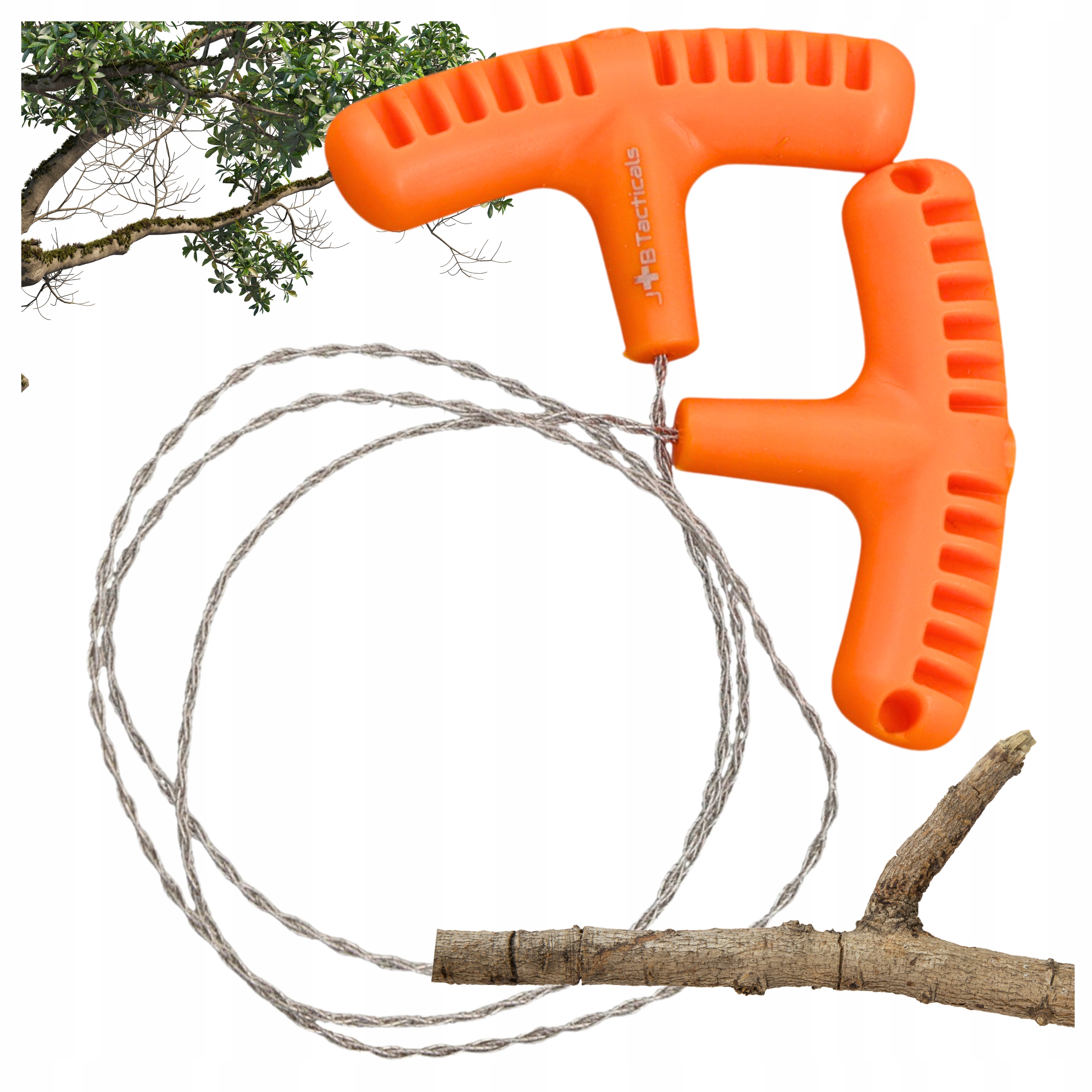 Piła Strunowa Linkowa Do Cięcia Gałęzi Drewna Ręczna 67 cm Survival Edc