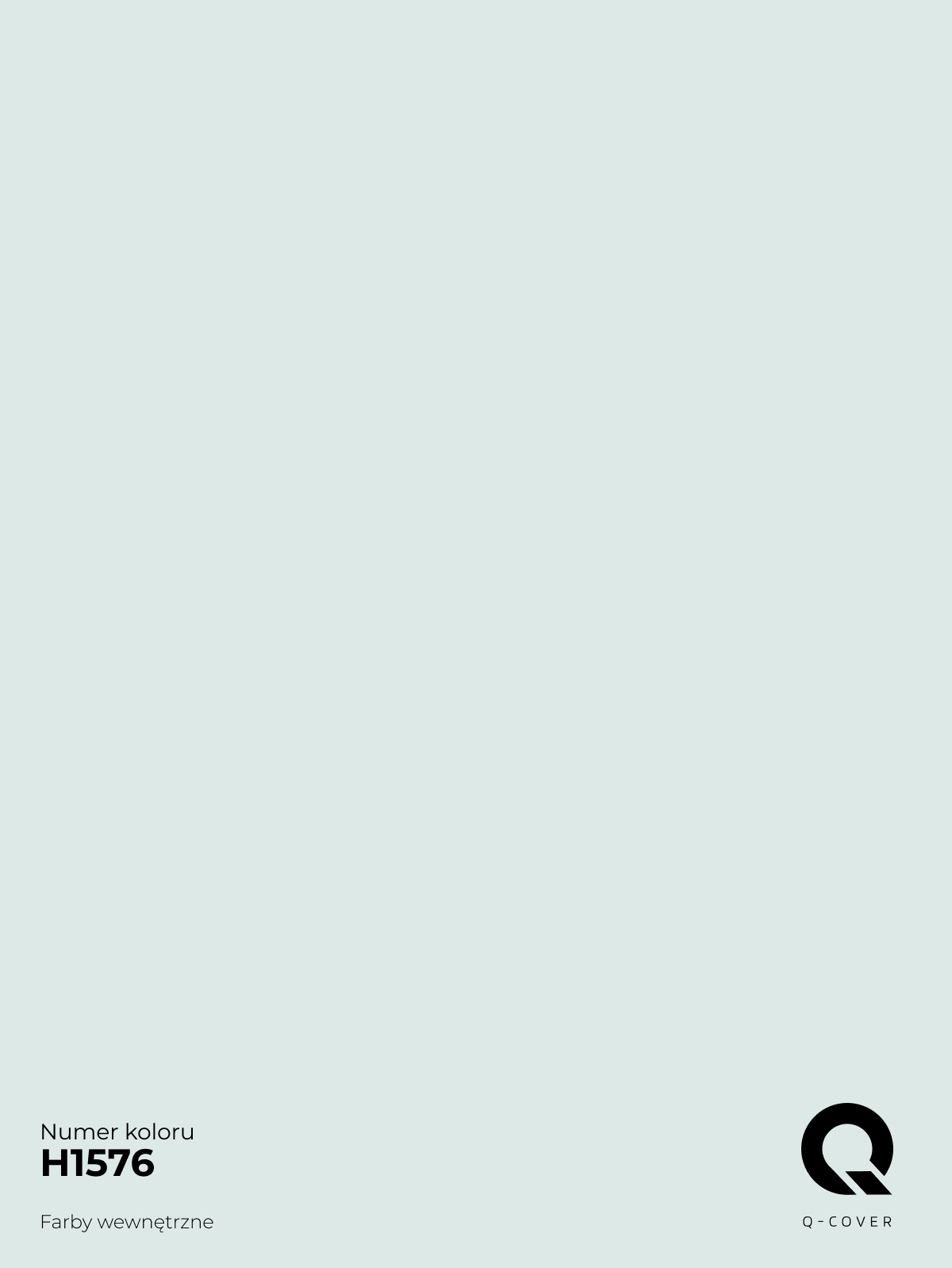 FARBA LATEKSOWA BIEL ZŁAMANA W TURKUSOWY KOLOR BIAŁY ODCIEŃ TURKUSOWY 2L Kod producenta Q-COVER DO ŚCIAN WEWNĘTRZNA 5905748025559