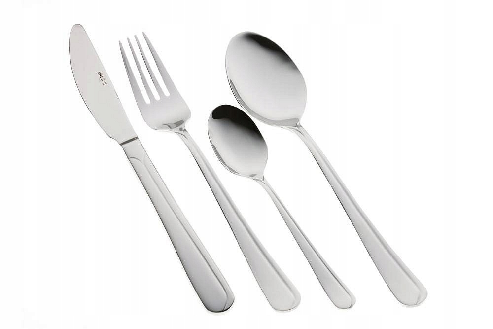 SZTUĆCE 24el / 6 OSÓB STAL POŁYSK JAKOŚĆ 9 WZORÓW Wykończenie połysk