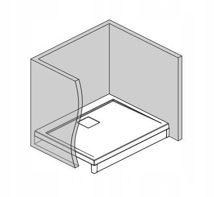 Obudowa brodzika Argos panel 150 cm biały RADAWAY Szerokość 150 cm