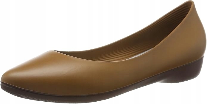 Walkrest Dámské Hladké Béžové Baleríny Klasika 38,5 6AA