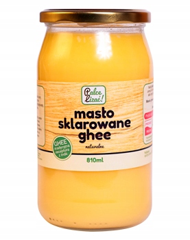 Levně Sklarované Máslo Ghee 810 ml Palce Lizać