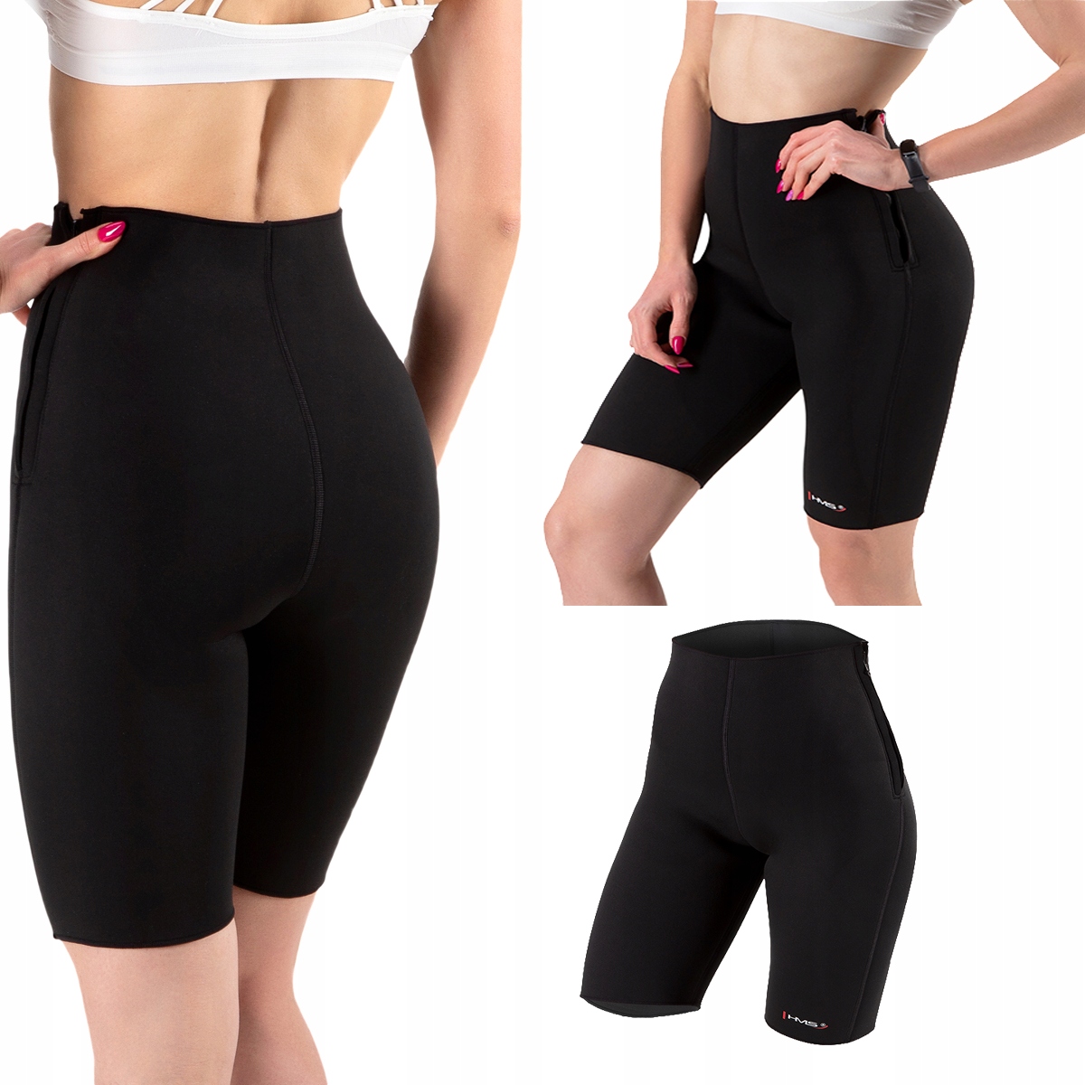 WYSZCZUPLAJĄCE NEOPRENOWE SZORTY DO TRENINGU HMS S