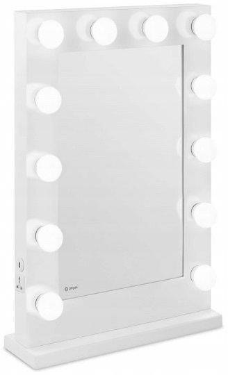 Zrcadlo na líčení 78 x 50 cm Physa PHY-CM-11 White 10040364