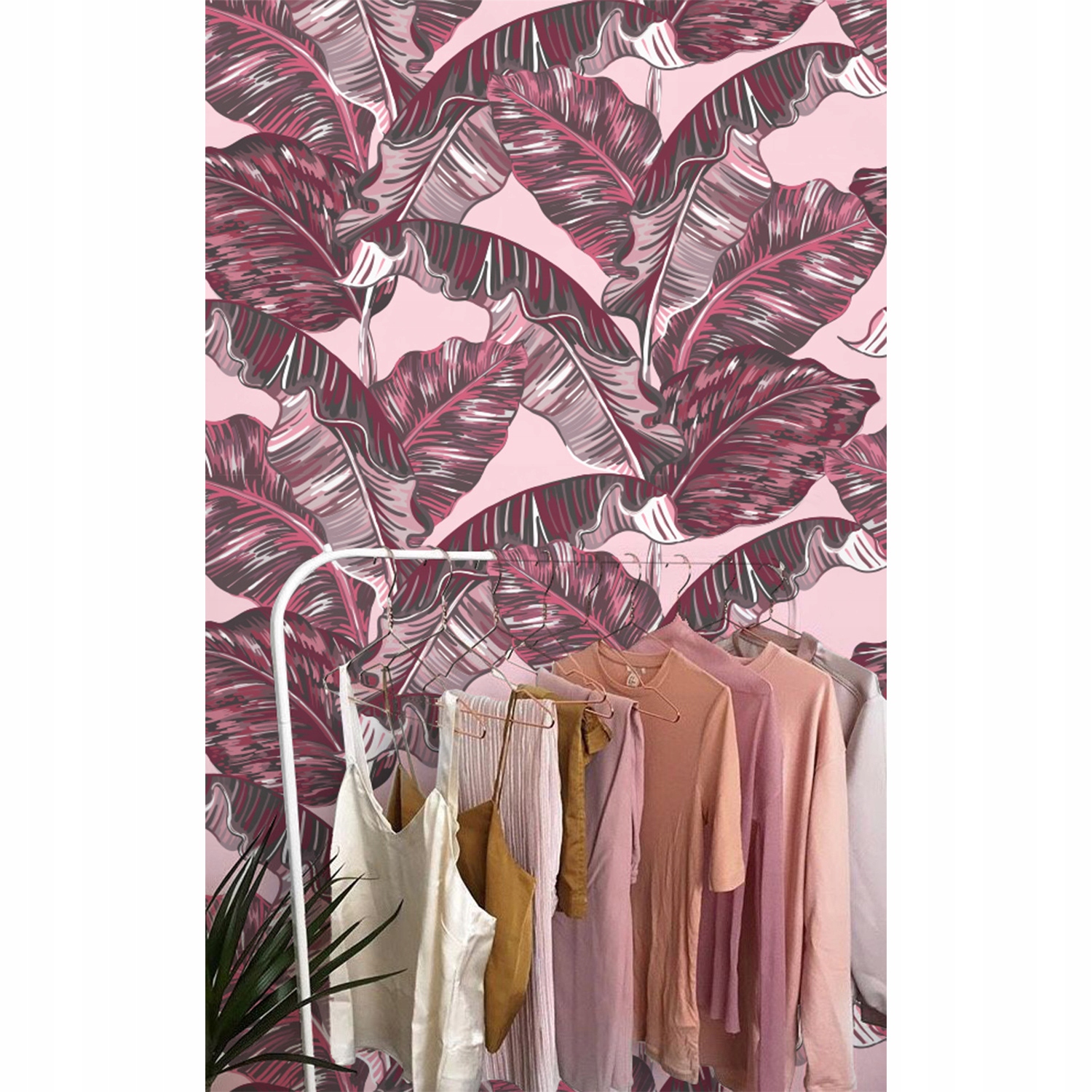 

Fototapeta Bajeczne liście różowej palmy 208x146cm