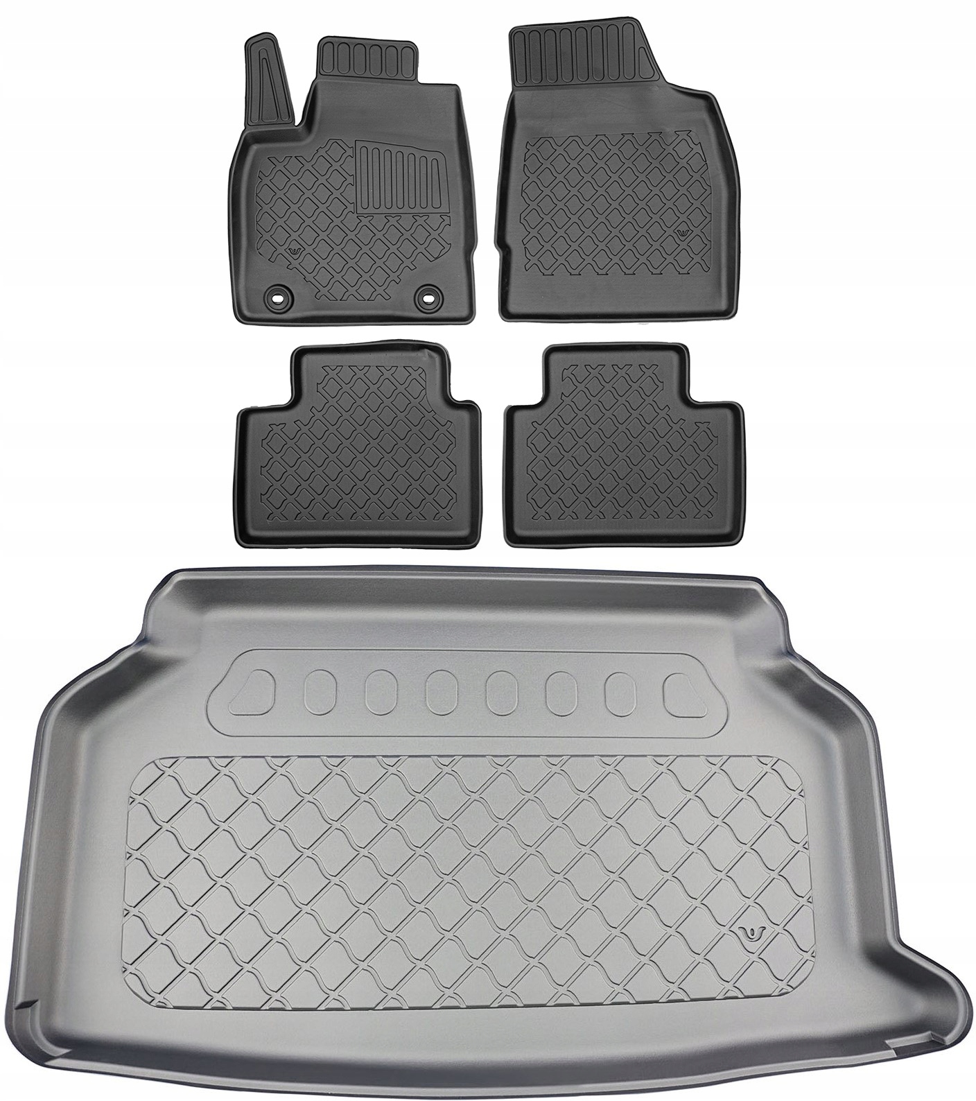 Mg 3 Hybrid+ 2024- Hatchback Sada Koberčeky batožinový priestor