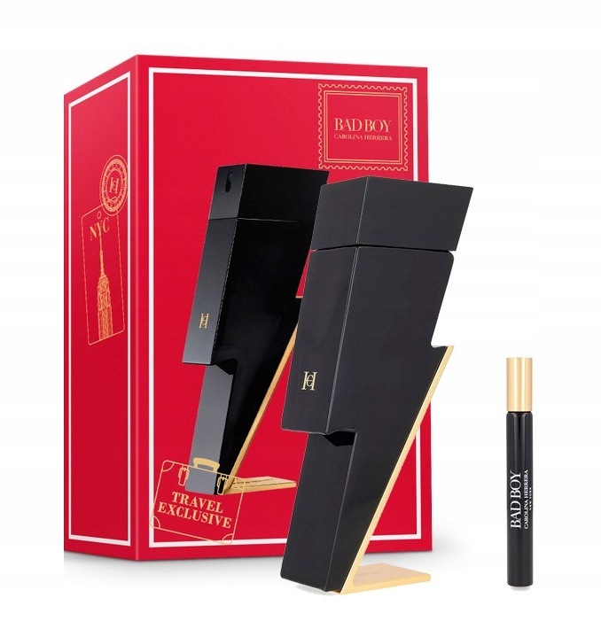 Sada Carolina Herrera Bad Boy Edt 100 ml Edt 10 ml