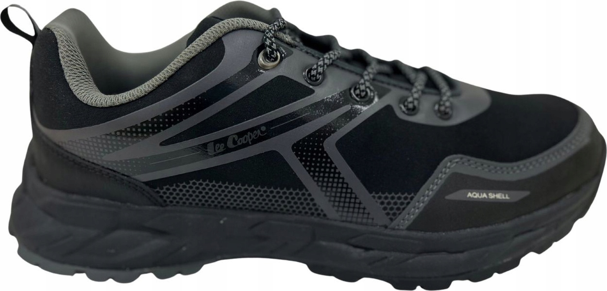 Pánské Trekové Boty Lee Cooper Černo-šedé LCJ-22-01-1372M vel. 45