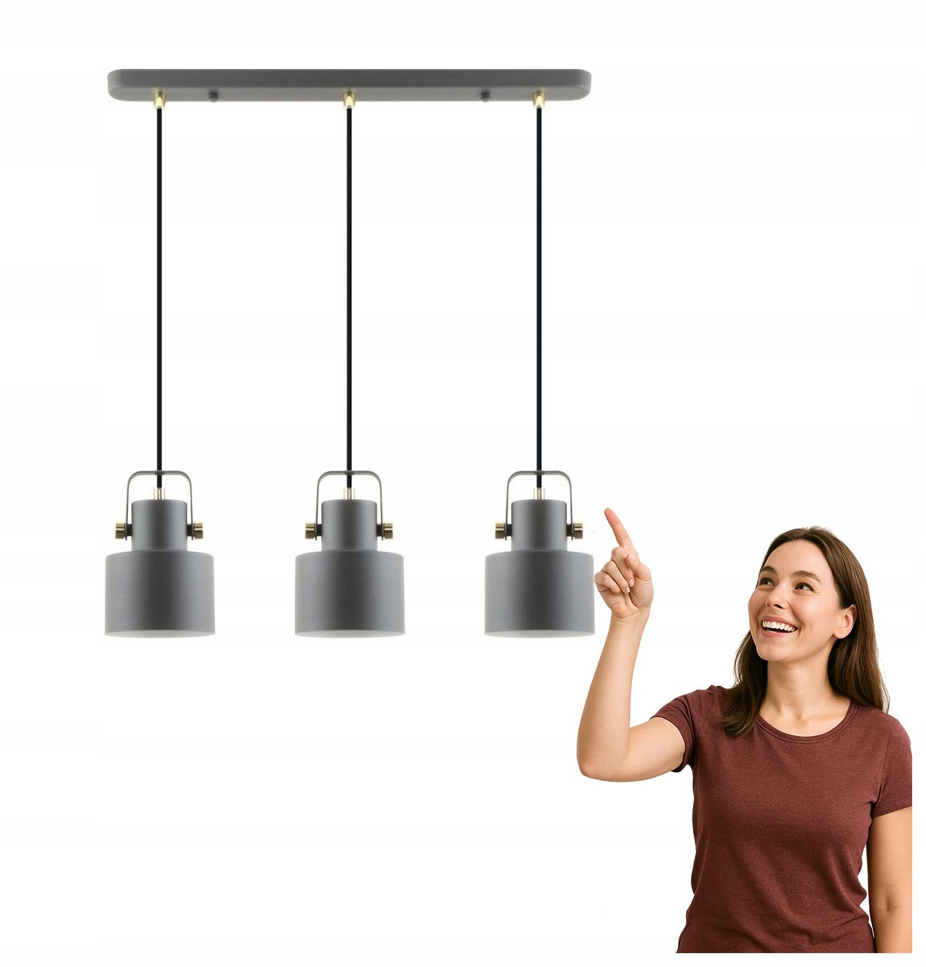 Závěsná lampa Draco A8062-3A Zuma Line