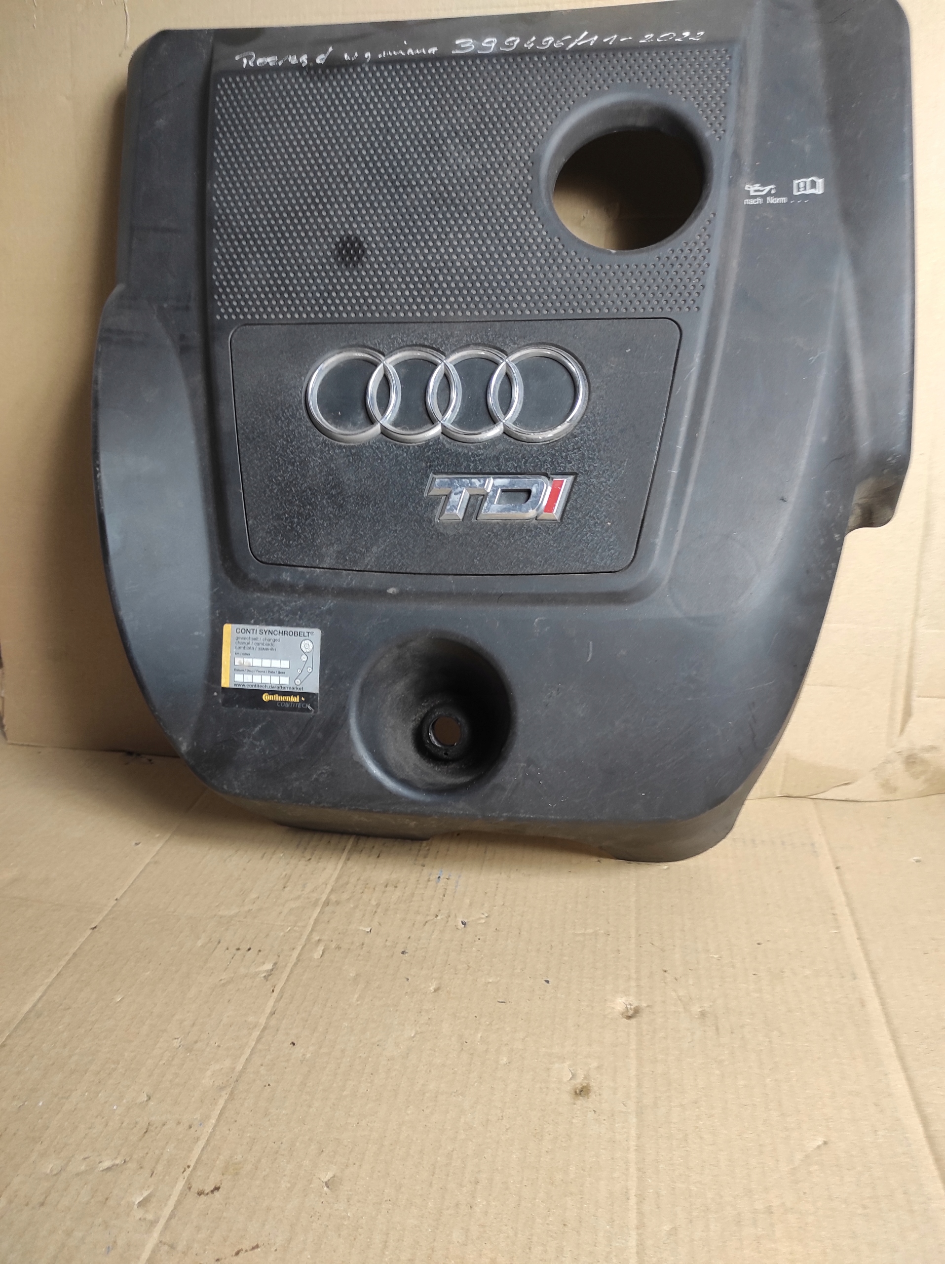 cover for engine 1.9 TDI AXL AUDI A3 8L LIFT