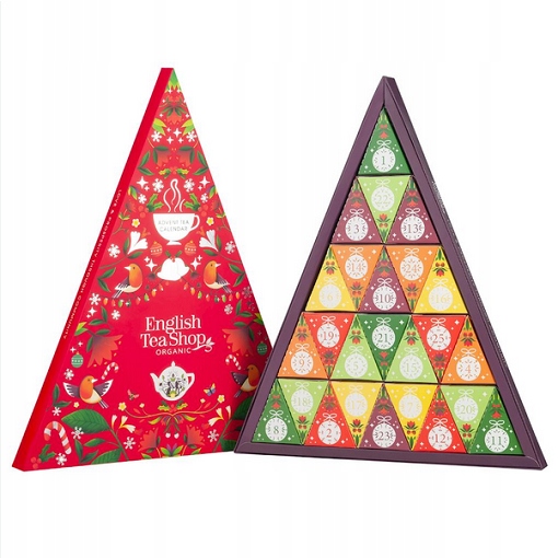 English Tea Shop Adventní čaj adventní kalendář 25 pyramidek 50 g