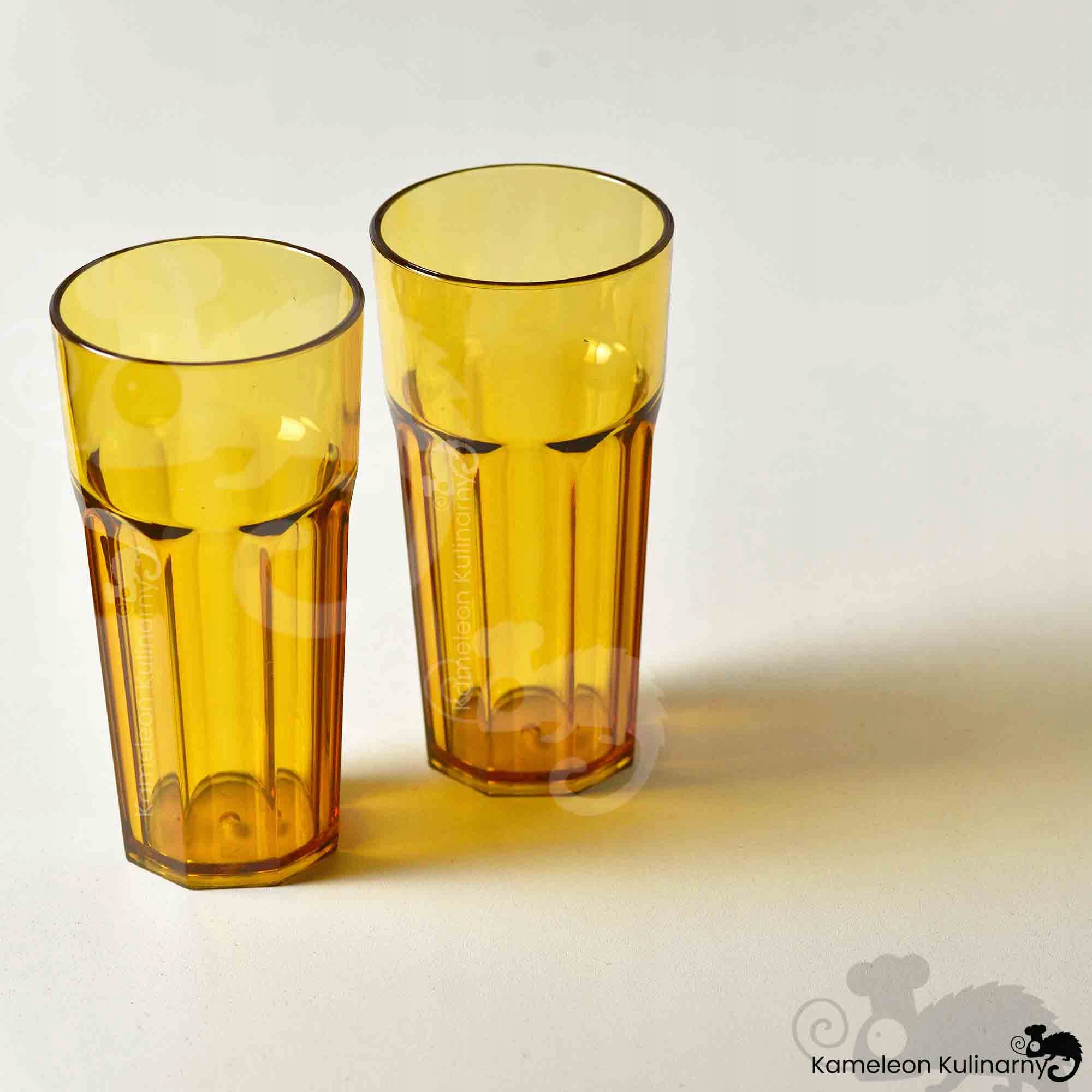 SZKLANKA Z POLIWĘGLANU nietłukąca BRĄZOWA 360ml Producent inna