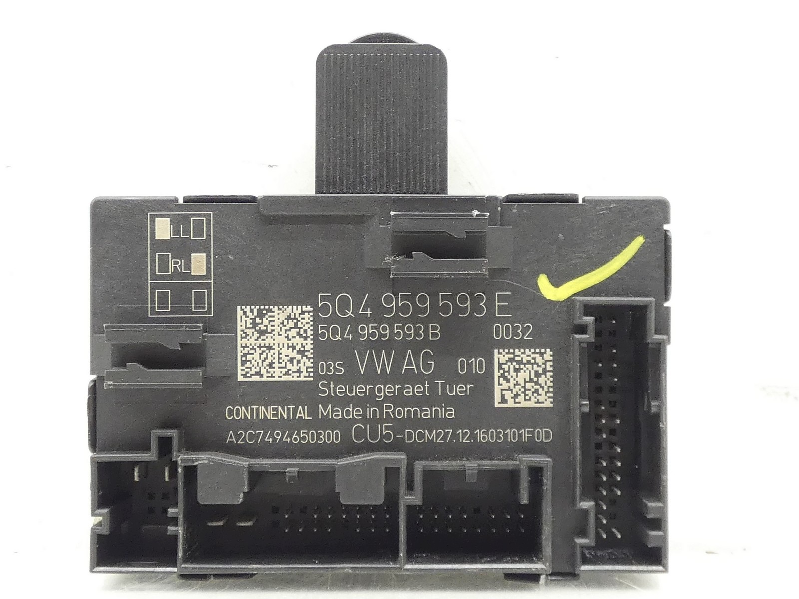 module control unit door front front VW GOLF VII SEAT LEON III 5Q4959593E