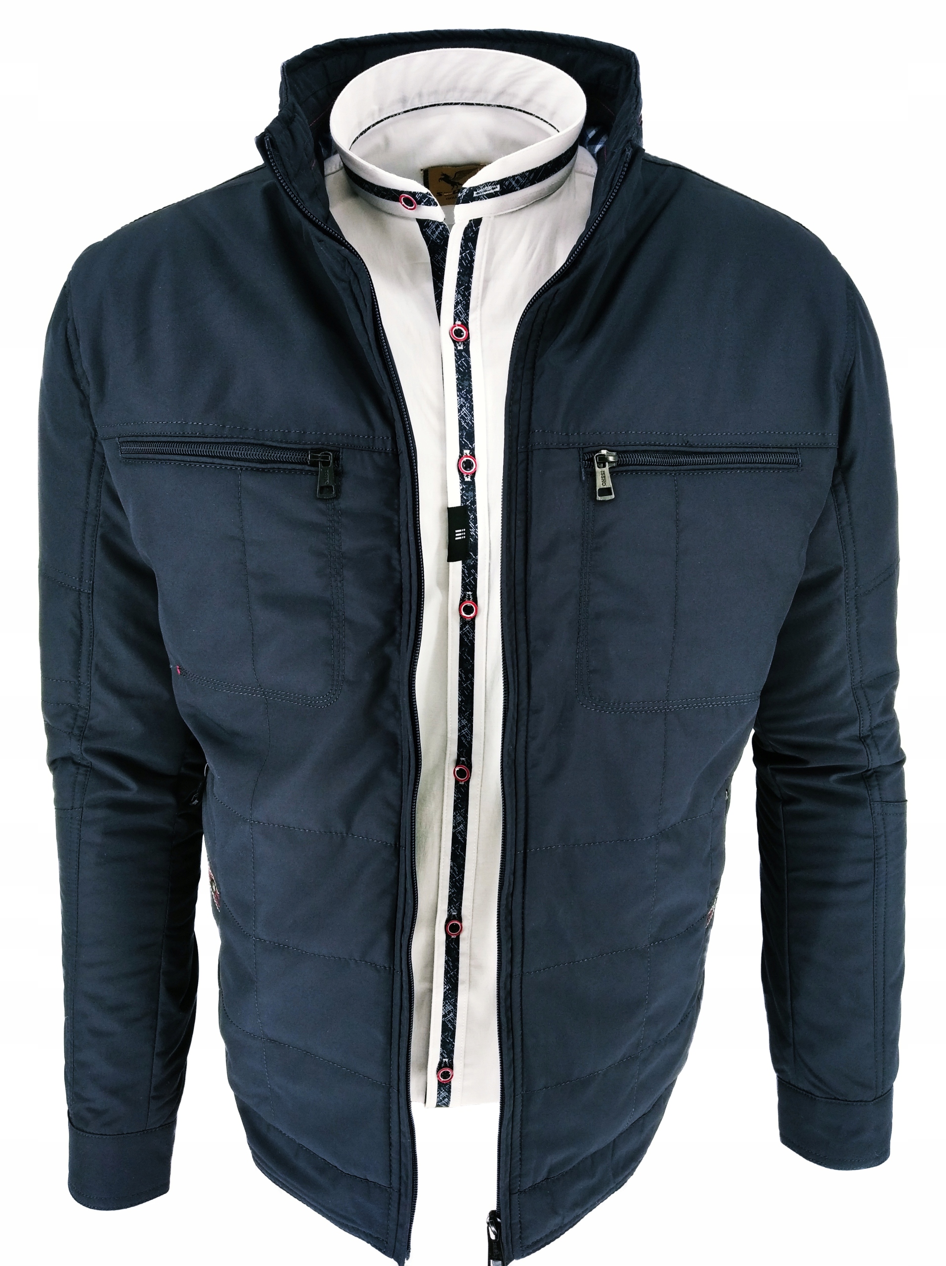 KURTKA MĘSKA WIOSENNA KLASYCZNA 2329 3XL XXXL Marka bez marki