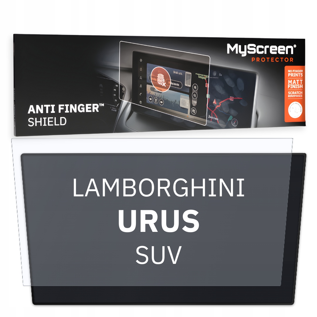 Ochranná Fólie pro Lamborghini Urus Suv 2022 Ovládací Panel MyScreen