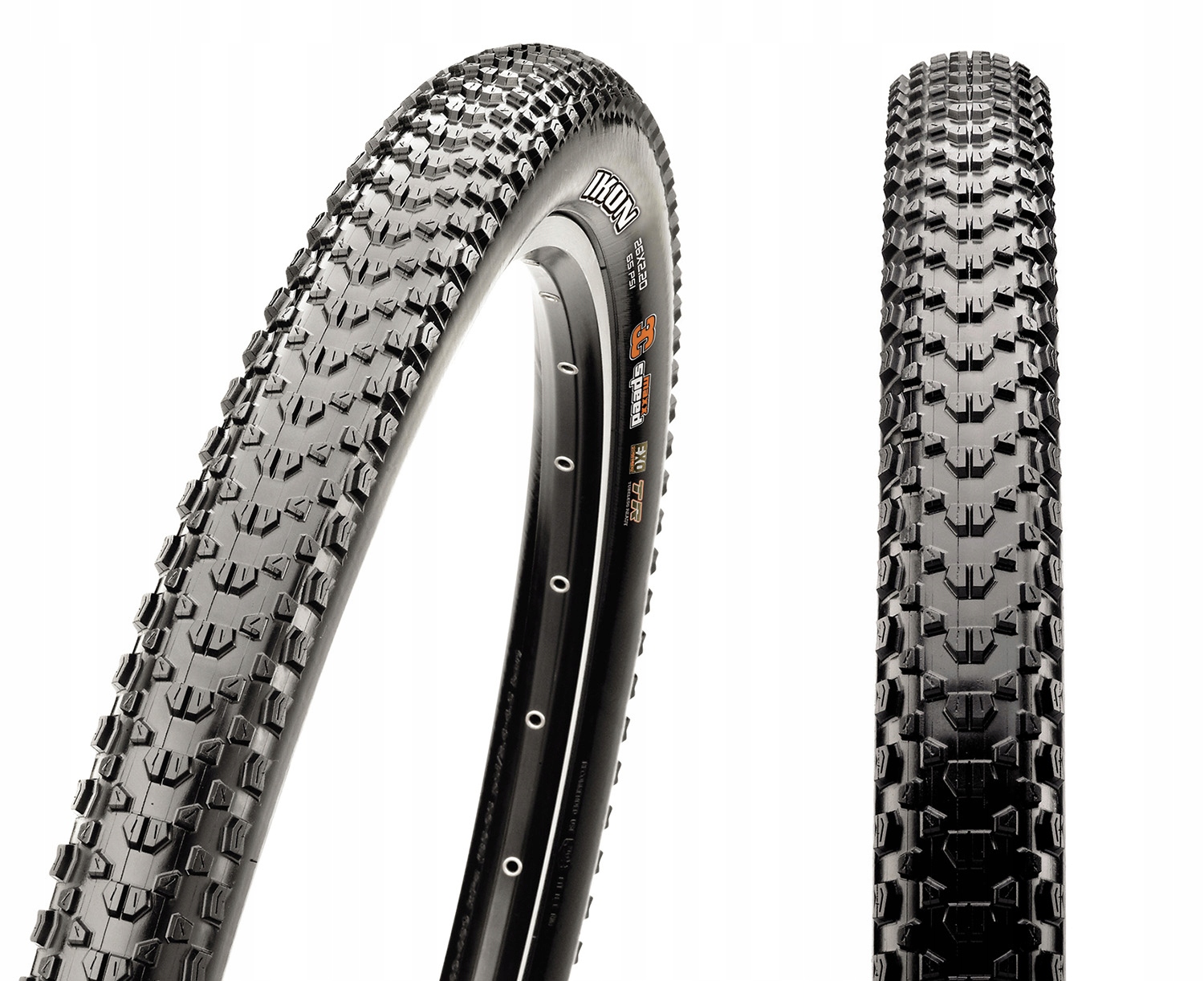 Opona Maxxis Ikon 29x2.20 60TPI Zwijana Single 656g XC Mtb Trail