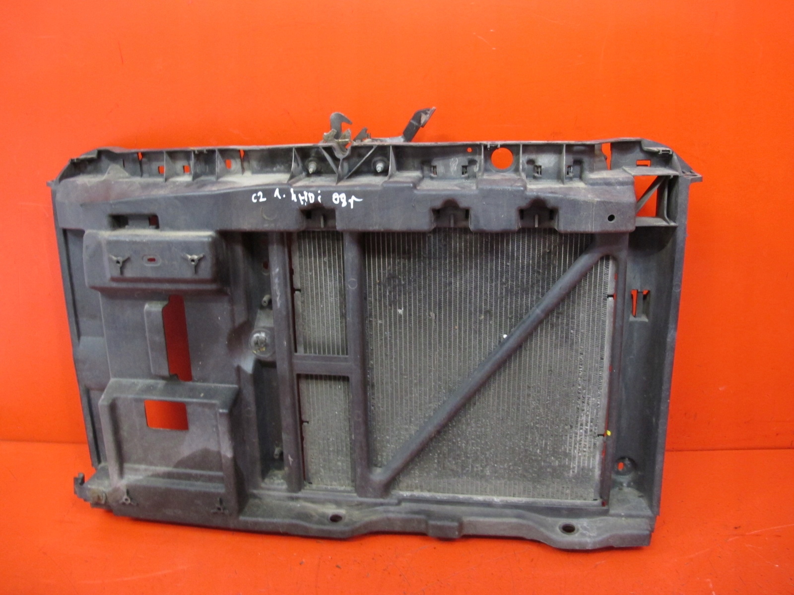 CITROEN C2 JM 03- 1.4 HDI 8HZ support panel for radiators pillar radiator fan