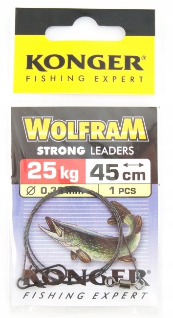 

Przypon wolframowy Konger Strong 45cm 25kg 1szt