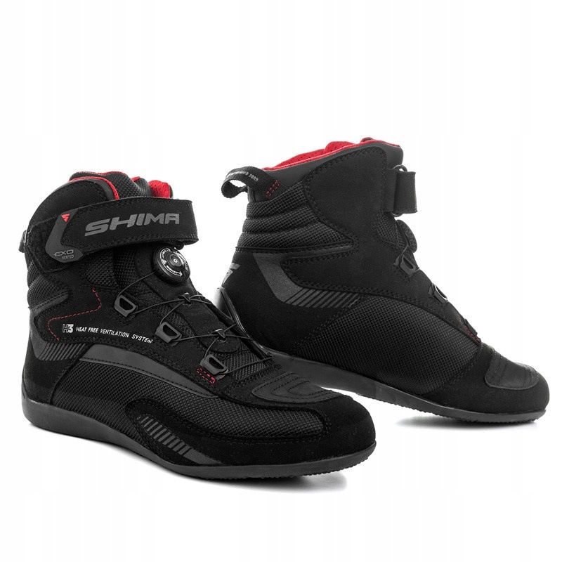 Buty motocyklowe Shima Exo Vented Men Black rozm.44