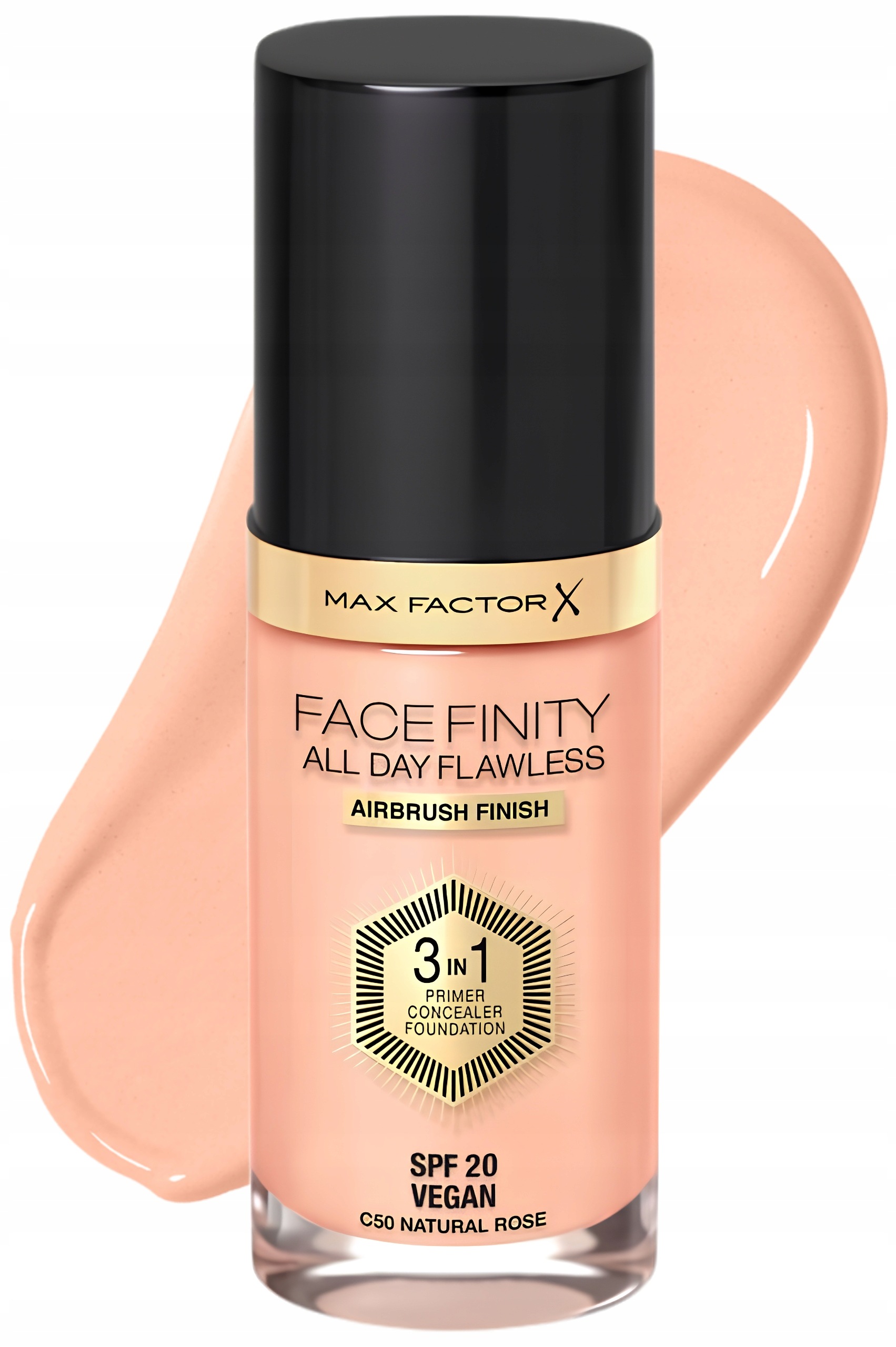Max Factor Facefinity 30HR Wear All Day 3w1 C50 podkład