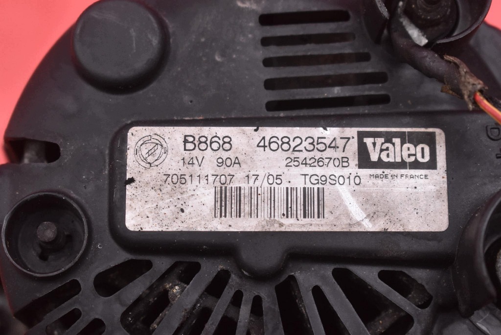 alternátor 46823547 2542670B FIAT PANDA 2 II 1.3 MULTIJET 70 KM 03-11