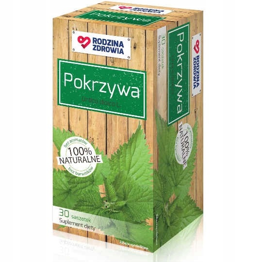 

Rodzina Zdrowia Pokrzywa, 30 sztuk, saszetki