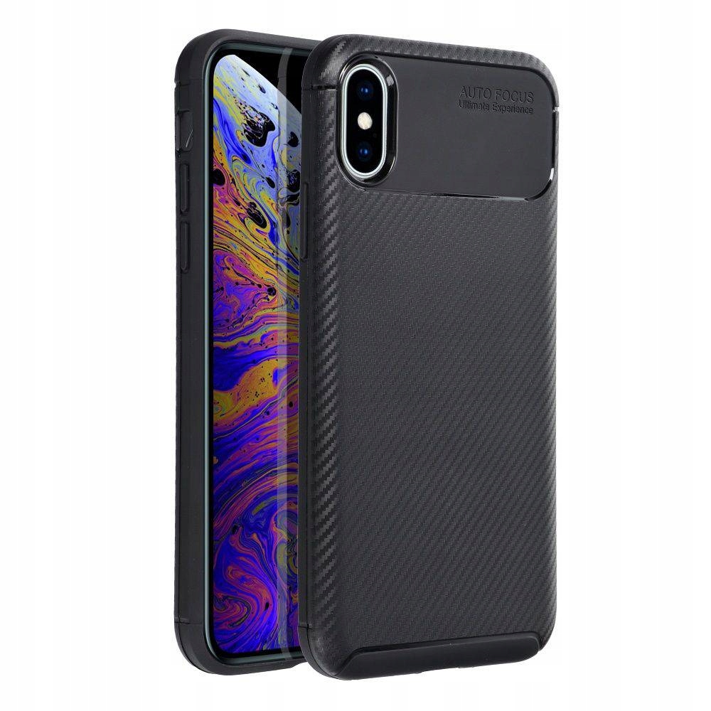 Etui Carbon Premium Do Iphone X Xs Czarny