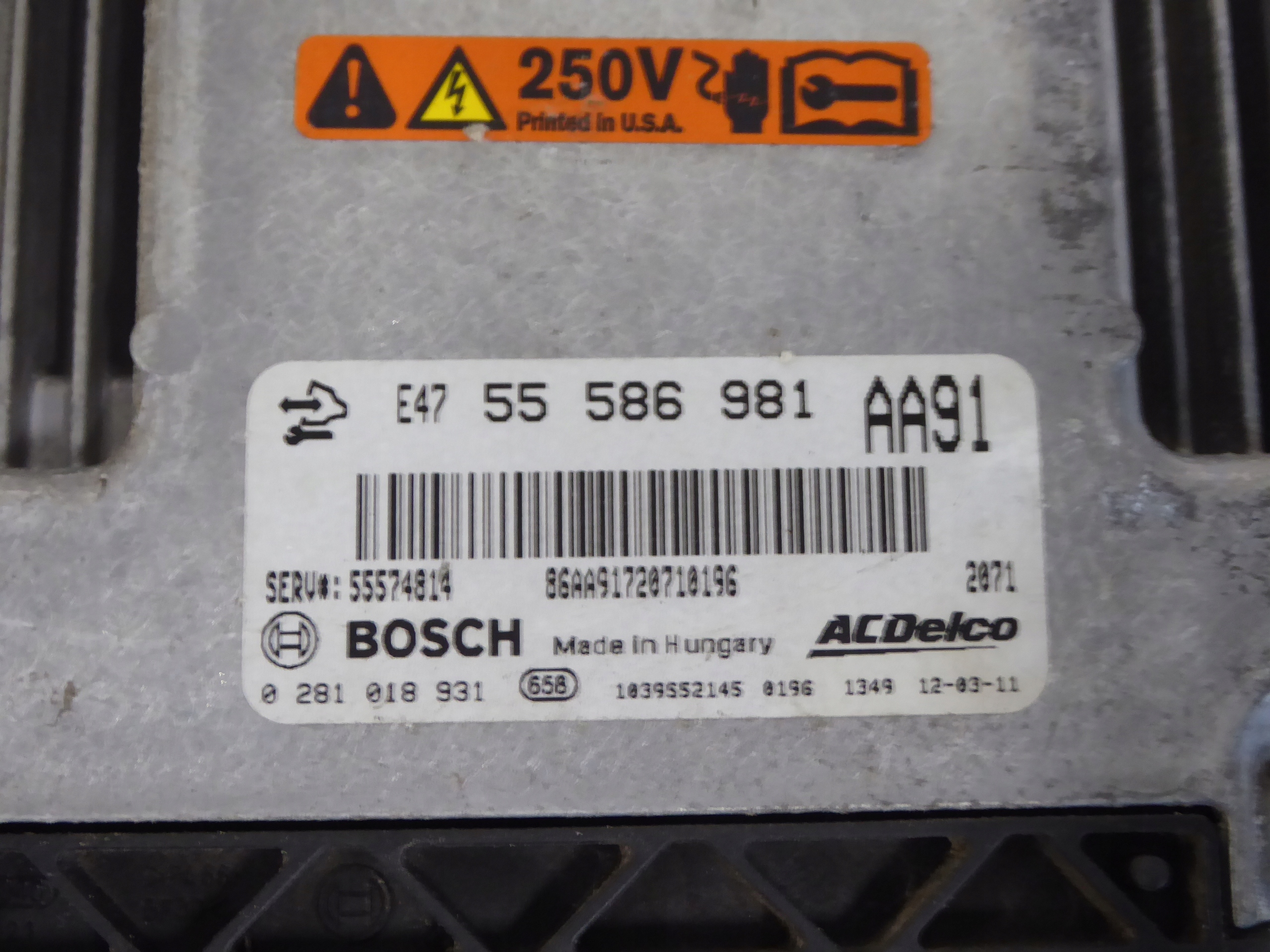 computer des motors OPEL INSIGNIA 2.0 CDTI BI-TURBO