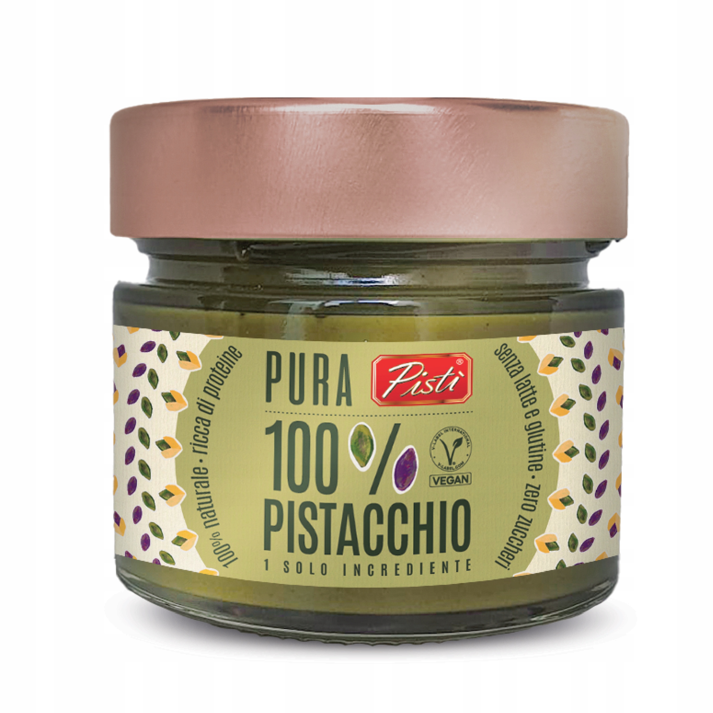 Levně Pistáciová pasta Pisti Pura 100% Pistacchio 150 g