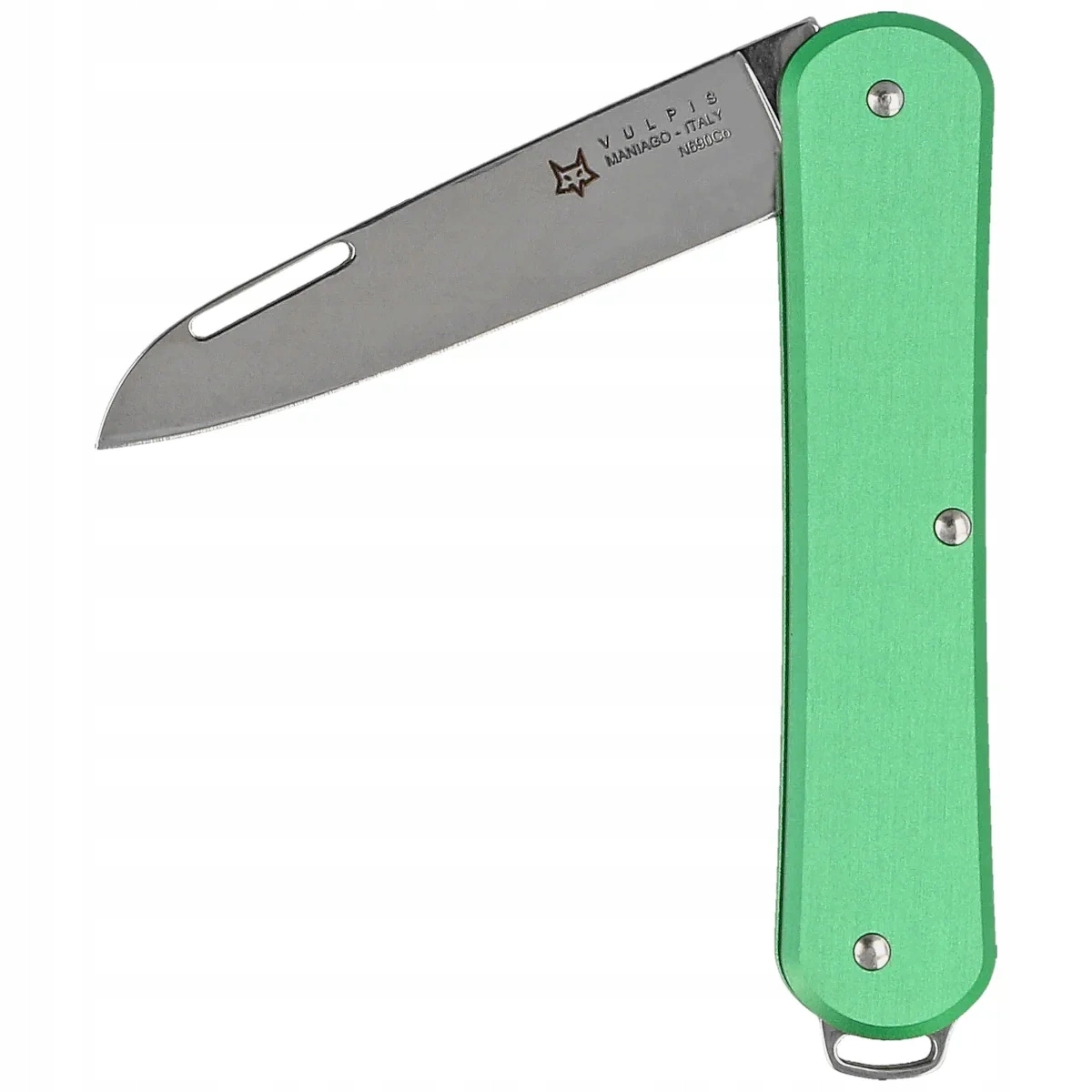 Nůž Fox Vulpis Od Green Aluminium, Polished N690Co