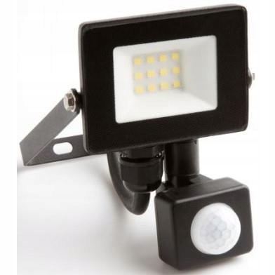 Naświetlacz LED z czujnikiem ruchu 10W 3000K