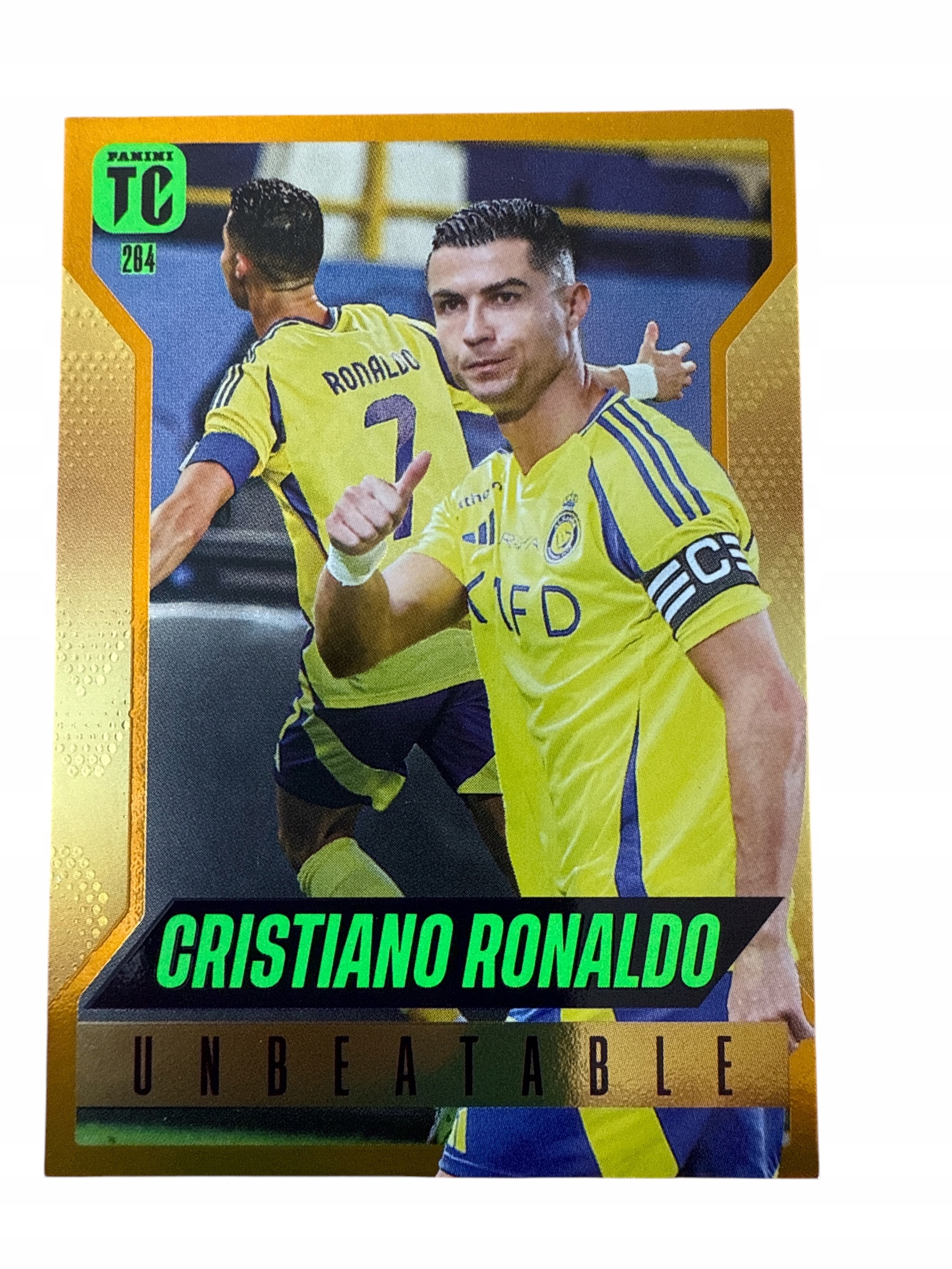 Top Class 2025 Unbeatable Nr 264 Ronaldo gold złota