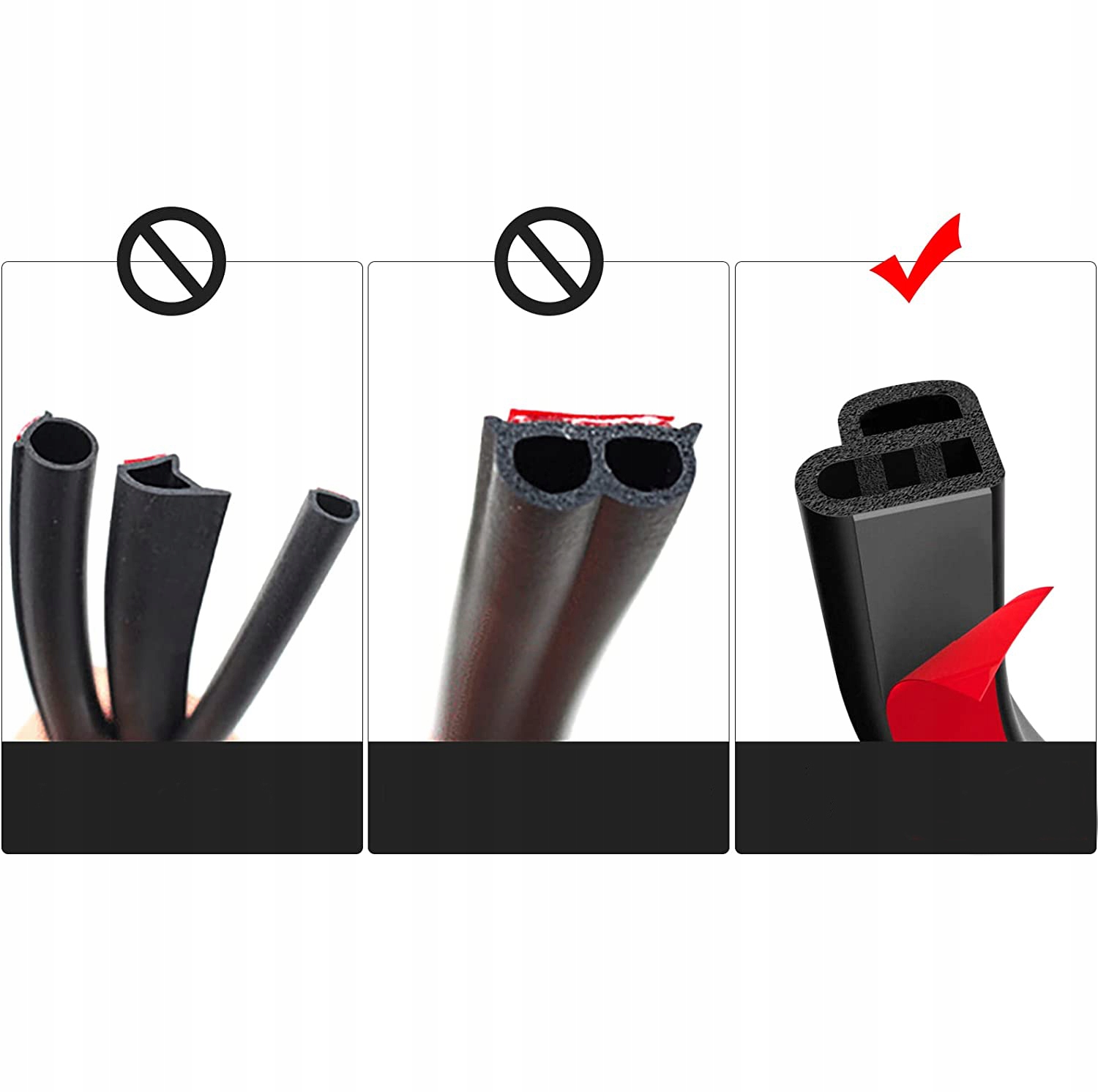 Gumowy Odciąg Uszczelka Uszczelka Okna Samochodu Typ samochodu Samochody osobowe