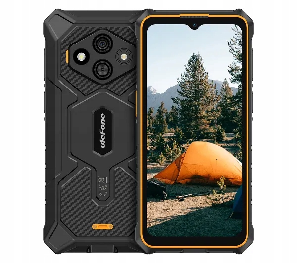 Smartfon uleFone RugKing 3 Pro 8/128GB 120Hz MIL-STD-810H Pomarańczowy