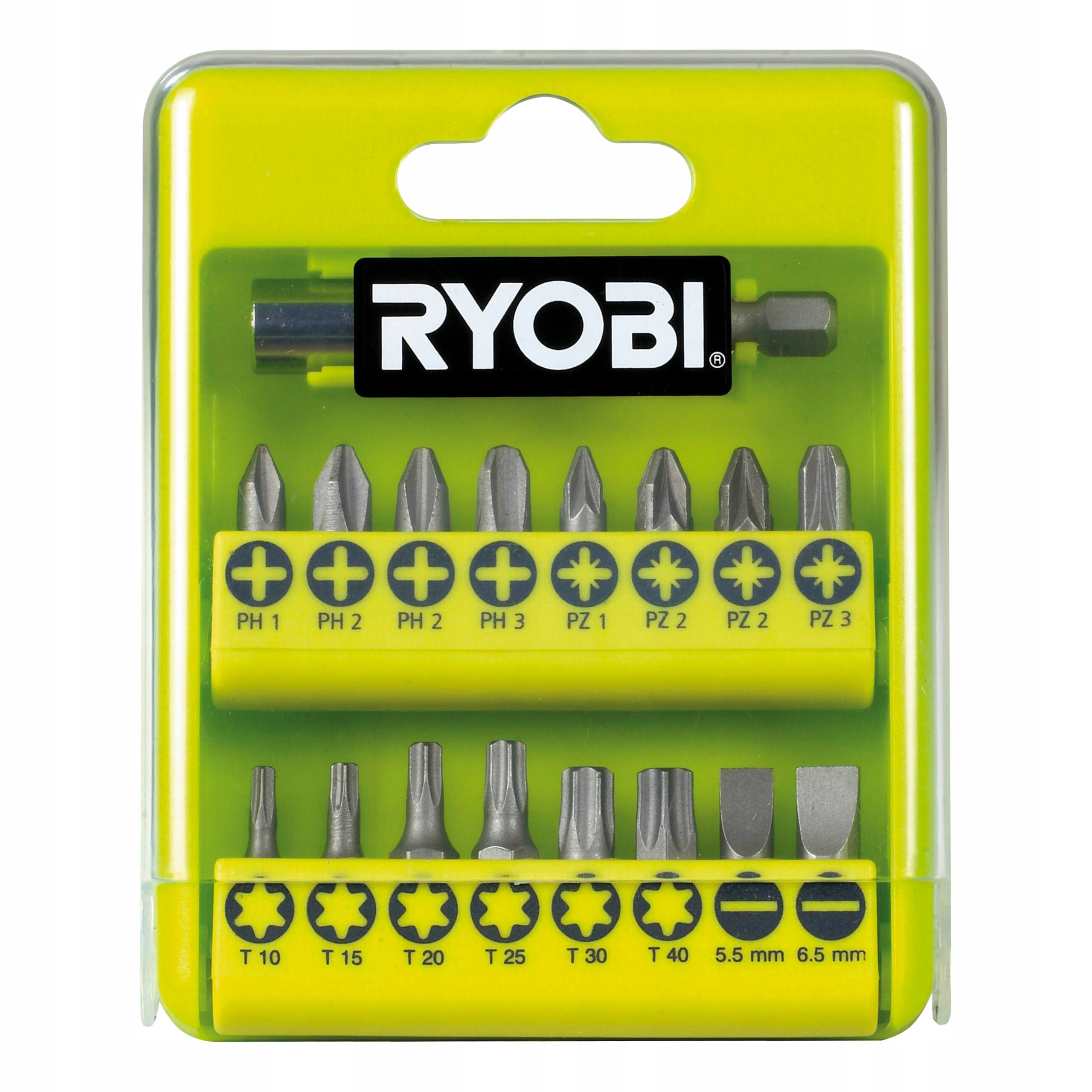 

Ryobi RAK17SD Zestaw Bitów 16 Bitów +uchwyt+case