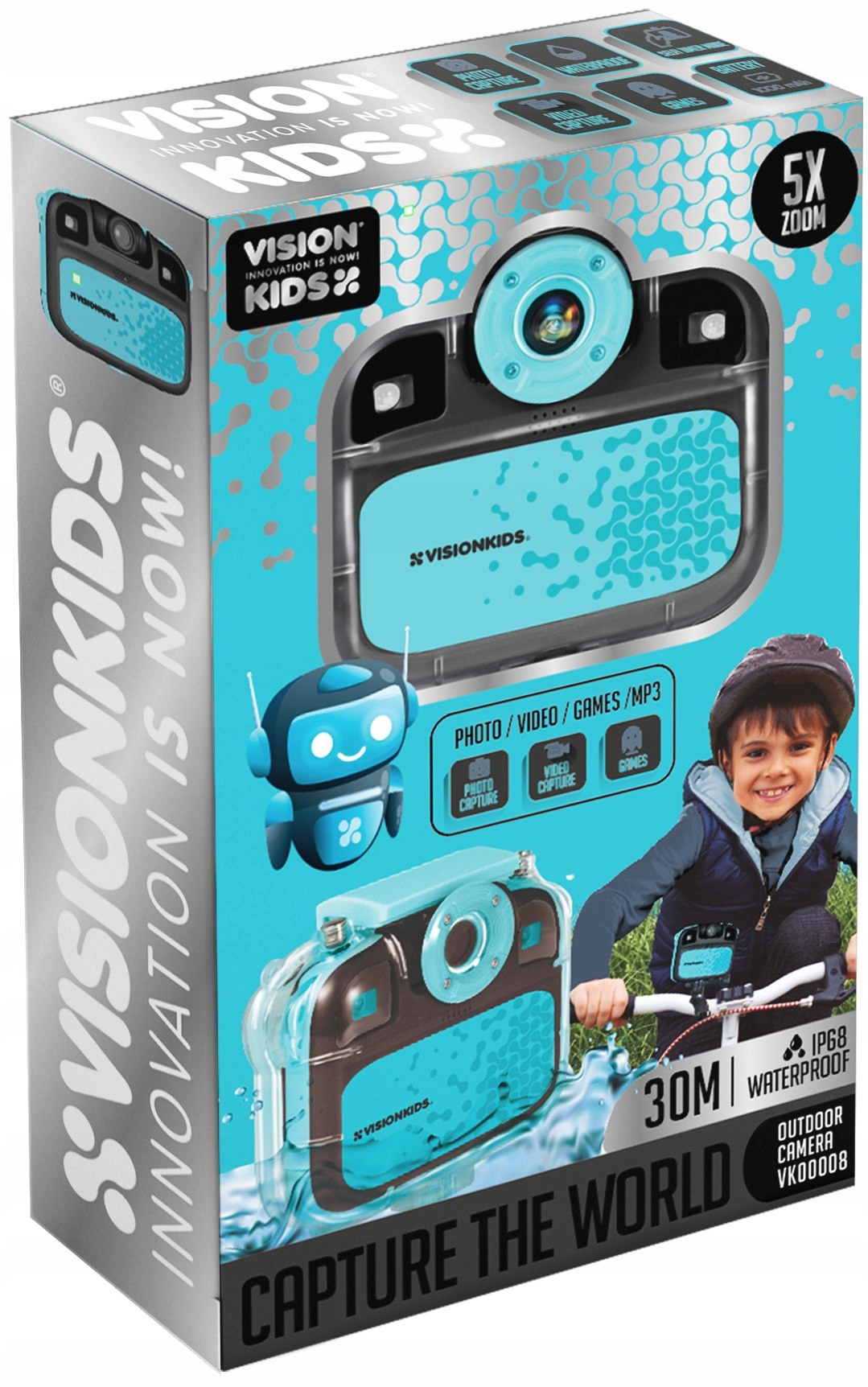 Voděodolná videokamera Usb Vision Kids VK00008