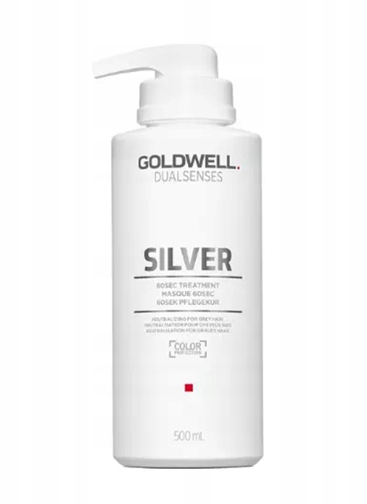 Goldwell Silver 60Sec Maska na šedivé vlasy 500 ml